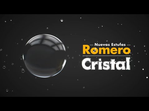 Estufa Romero Cristal Haceb 50 cms Gas Natural Negra